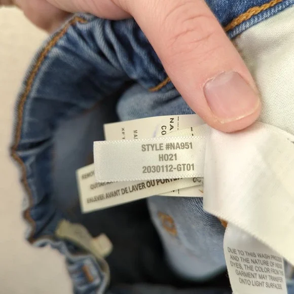 Madewell Pull-on Jeans Keefe Wash Womens Denim Jeans Size 30 Waist Casual NA951 - Picture 9 of 9